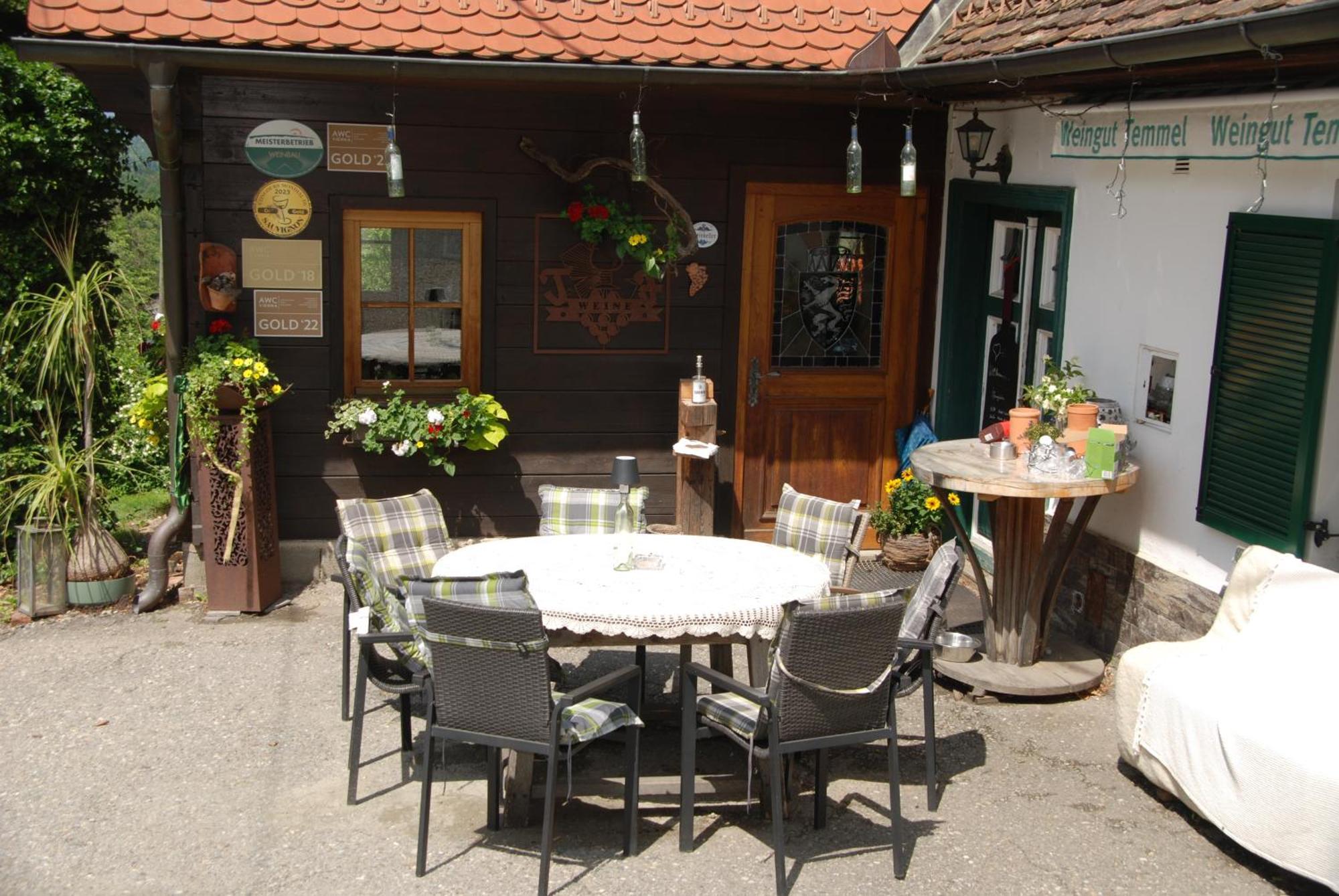 Naturpark-.Weinbergferienhaus Kitzeck im Sausal Buitenkant foto