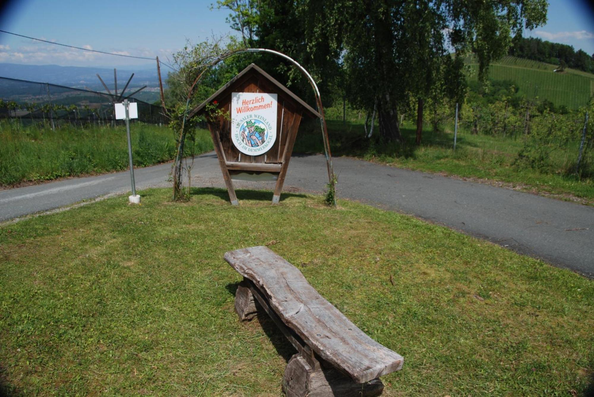 Naturpark-.Weinbergferienhaus Kitzeck im Sausal Buitenkant foto